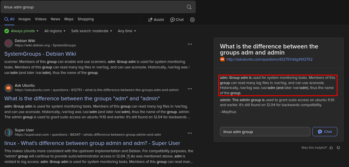 ADM group